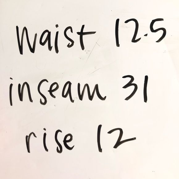A&F 25/0r The 90s Straight Ultra High Rise Curve Love short slit ankle 0032 - Picture 11 of 11